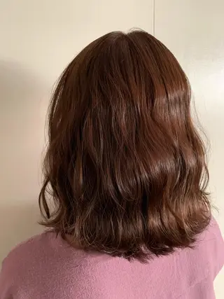 ミディアム ✨艶カラー/韓国ヘア ✨momoriのヘアスタイル