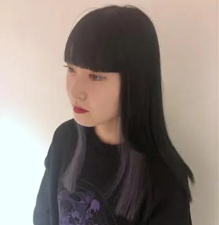 ロング カラー masa/ボブ特化/ ぷつっとボブのヘアスタイル