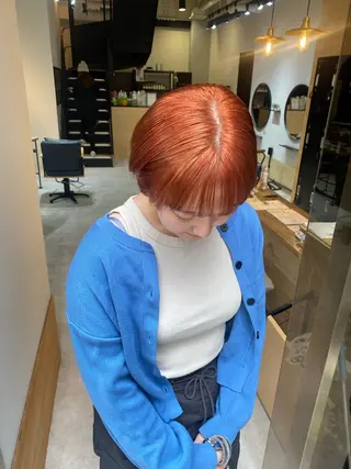 ショート Juri /暖色カラーのヘアスタイル