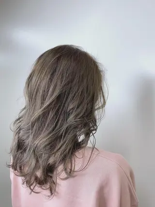ロング カラー カットモデル 募集✨のヘアスタイル
