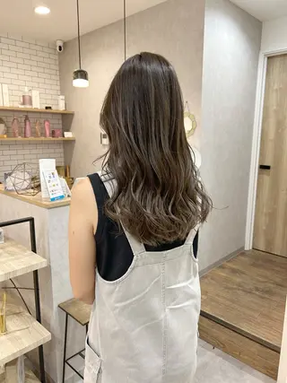 ロング カラー ボブ/ハイトーン 立川loose 下田のヘアスタイル