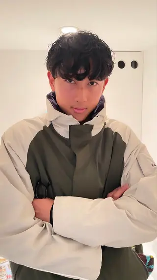 メンズ ボブ/レイヤー /河内温太のヘアスタイル