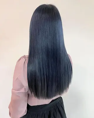 セミロング カラー ヘアアレンジ ブリーチなし/ レイヤー🌿runaのヘアスタイル