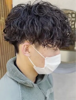 パーマ メンズ 🎀メンズパーマ☆ 艶カラー☆Syuriのヘアスタイル