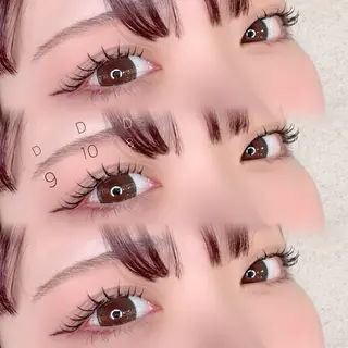 マツエク・マツパ 🦢amii. 鷲田のマツエク・マツパデザイン