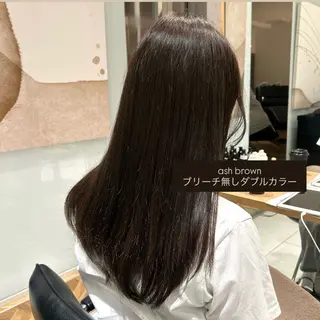 カラー ︎︎🌟韓国艶カラー ︎🌟璃奈 (ﾘﾅ)のヘアスタイル