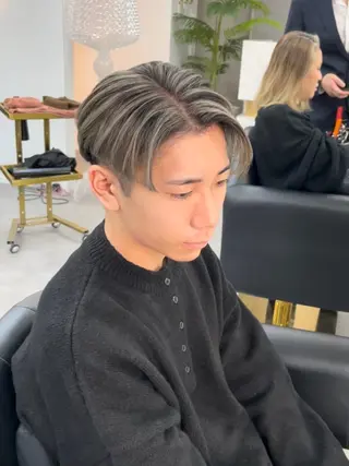 メンズ senjyu GINZA所属・バレイヤージュ/ハイ ライト/庄司鉄平のヘアスタイル