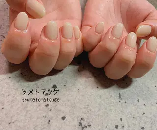 ショート ネイル ツメトマツゲ .のネイルデザイン