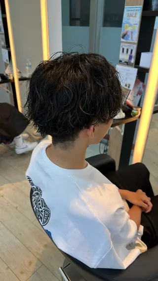 パーマ メンズ Yamato/ 韓国ヘア/栄のヘアスタイル