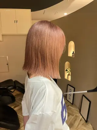 ミディアム HIBIO 横浜西口店所属・暖色カラー🎀 さえのヘアスタイル