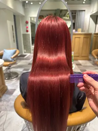 ロング MASHU韓国ヘア/ レイヤー/透明感カラのヘアスタイル