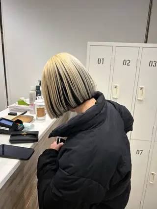 ミディアム カラー 紅葉/似合わせカット カラー特化💖のヘアスタイル
