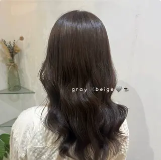 ロング カラー 透明感カラー🧁🩰 🫧仲松良菜🎀のヘアスタイル