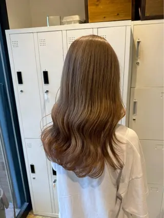 ロング 井上 樹のヘアスタイル