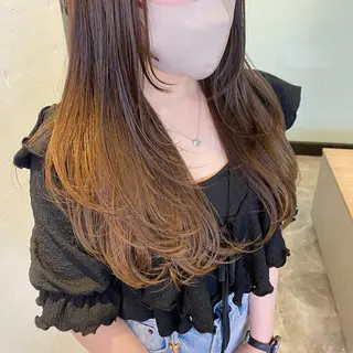 ロング 韓国ヘア特化 💟 ララア 💟のヘアスタイル