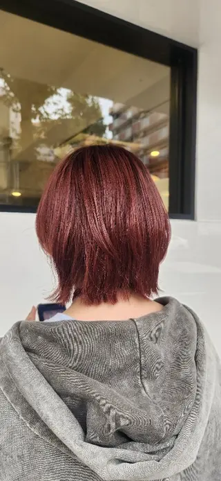 ショート アフェクション金山所属・透明感カラー🫧/ あやなのヘアスタイル