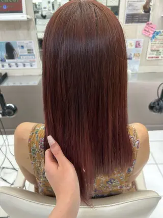 ロング カラー ボブ / 艶カラー 🪐花木 香菜🪐のヘアスタイル