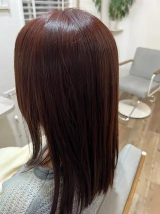 セミロング カラー 🎨 yuto✨のヘアスタイル