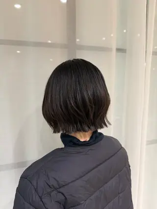 ミディアム Lumier de mashu所属・nana/ボブ/ レイヤーカットのヘアスタイル
