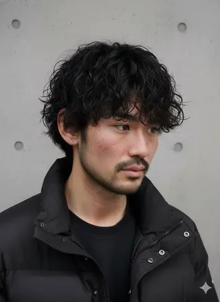 メンズ 【メンズパーマ】 SiLO 三宅のヘアスタイル