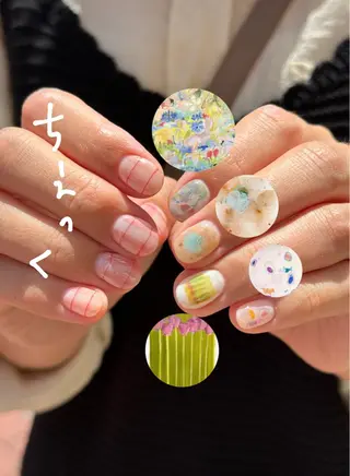 ネイル nail atelier 泡沫 utakata所属・ナカジマミナミ ネイリストのネイルデザイン