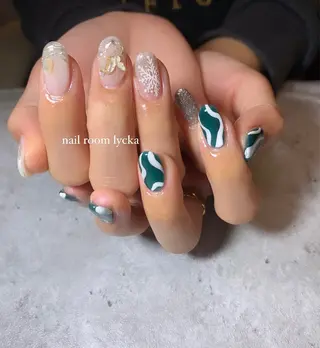 ネイル ﾈｲﾙﾙｰﾑﾘｯｶ 𝐦𝐚𝐲𝐮のネイルデザイン