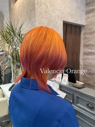 ミディアム カラー Blanco Color&Careのヘアスタイル