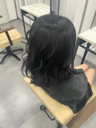 ミディアム Little福岡 ‪🌱‬ AIのヘアスタイル