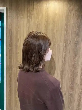 ミディアム カラー moon tico brae所属・顔まわりcut🌿 Hinakoのヘアスタイル