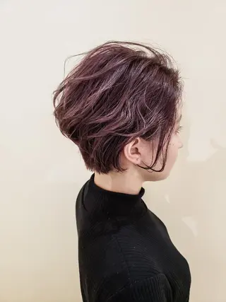 ショート カラー 尾野 恭平のヘアスタイル