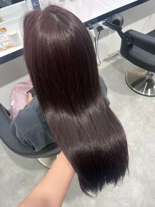 ロング カラー みう/仙台/暖色/ 艶髪/顔周りカット/のヘアスタイル