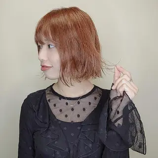 ショート カラー ハネエクステ表参道/ 羽エクステSpicaのヘアスタイル