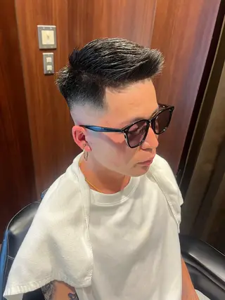 ショート メンズ ヒロ銀座ヘアーサロン六本木店所属・宮崎 陽樹のヘアスタイル