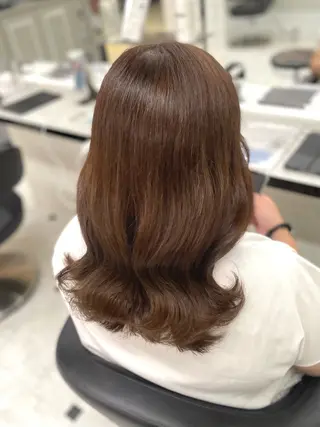 ミディアム うる艶トレンドヘア 🕊️上野BABYのヘアスタイル