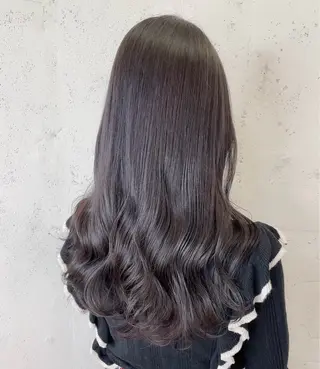 ロング カラー 透明感カラー🎀／ マツエクのヘアスタイル