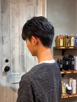 メンズ perm/color mana🎀🤍のヘアスタイル