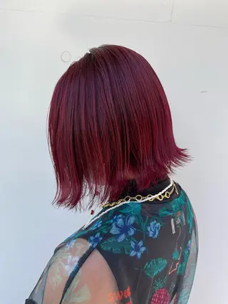 ミディアム カラー 🤍透明感カラー ソメヤナナ 🤍のヘアスタイル