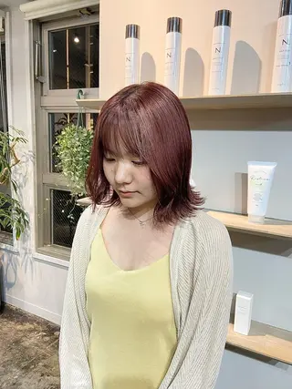 ロング m a y aのヘアスタイル