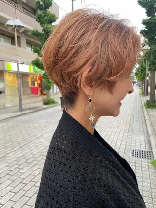 ショート カラー 🫧ショート/ボブ 池袋西口・泡渕✂️のヘアスタイル