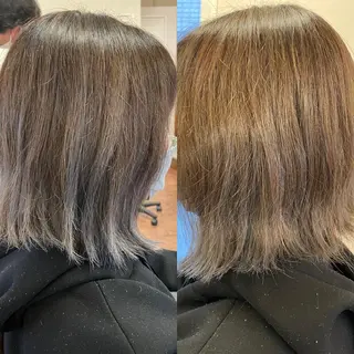 ミディアム 加藤 泰輔のヘアスタイル