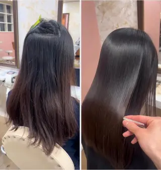ロング 髪質改善特化💫 韓国ヘア🫧吉田歩夢のヘアスタイル