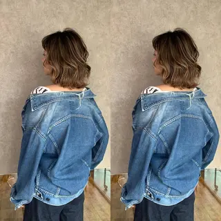 ミディアム カラー ヘアアレンジ Labimani所属・美髪整形✨髪質改善 ✨中村弘仁/チーフのヘアスタイル