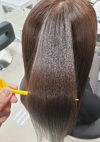 カラー ロング 染野 匠のヘアスタイル