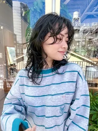 ミディアム yelm (official)のヘアスタイル