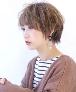 ショート オーロ西大寺所属・松永 夏のヘアスタイル