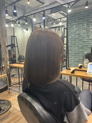 ミディアム 村本 優依のヘアスタイル