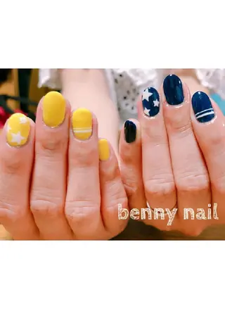ネイル 最終受付23時半 benny nailのネイルデザイン
