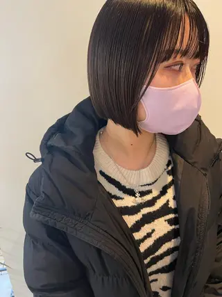 ショート カラー MARU レイヤー/パーマのヘアスタイル