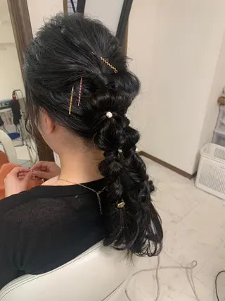ヘアアレンジ hair&make alice所属・hair&make aliceのヘアスタイル