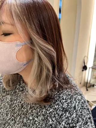カラー 久永 菫のヘアスタイル